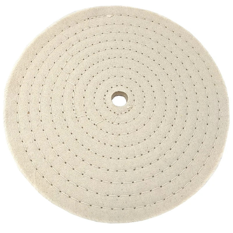 10 Inch Cotton Spiral Sewn Buffing Wheels