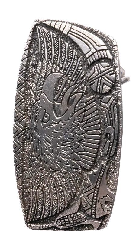 Sterling Silver Eagle Belt Buckle | Artisan handmade