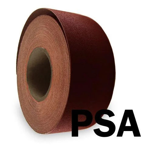 2 3/4 Inch Indasa Red PSA (Adhesive Back) Roll