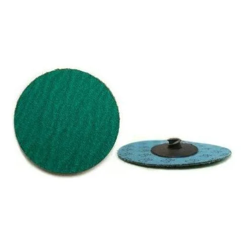 2 Inch Type R Zirconia Quick Change Discs, 50 Pack