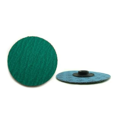 2 Inch Type S Zirconia Quick Change Discs, 50 Pack