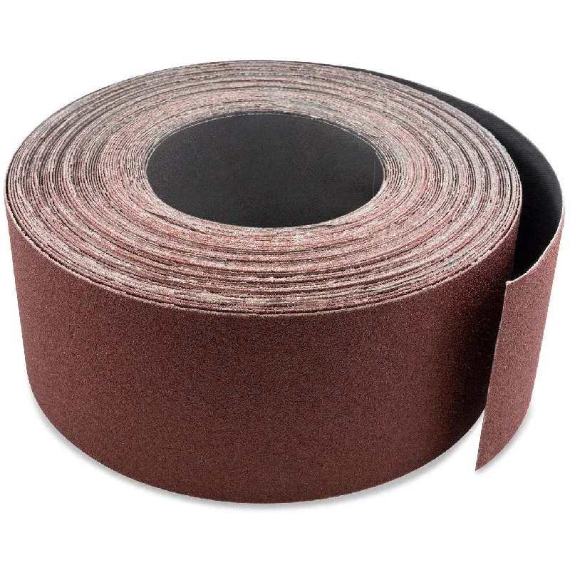 3 1/8 inch X 70 FT Woodworking Aluminum Oxide Cloth Drum Sander Strip Roll