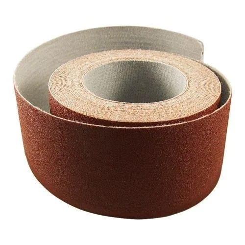 4 Inch X 60 Foot Premium Loop (Felt) Backed Ready-to-Cut Cloth Sanding Roll for Hook and Loop Drum Sanders