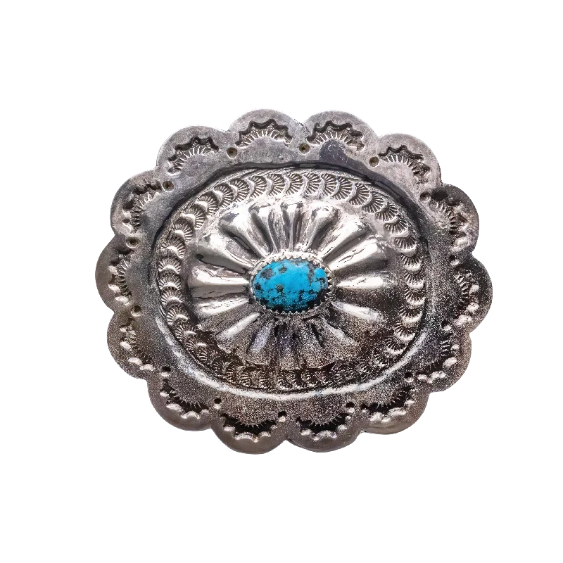 Kingman Turquoise Belt Buckle | Y.