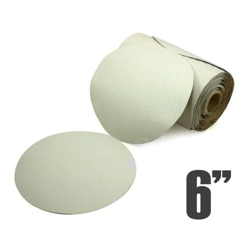 6 Inch Indasa Whiteline Rhynostick PSA adhesive Link Roll