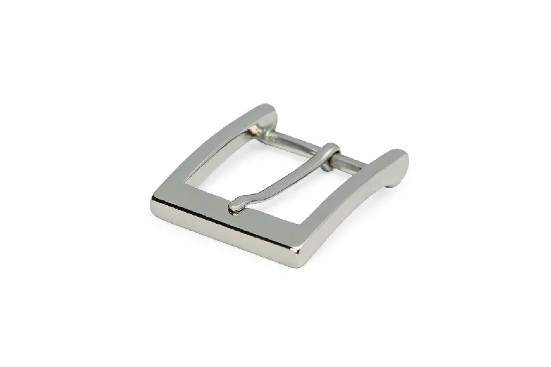 Square Shiny Nickel Buckle