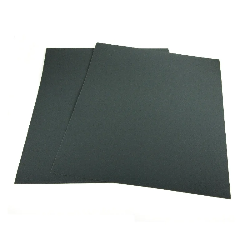 9 X 11 Inch Standard Waterproof Sandpaper Sheets, 100 Pack