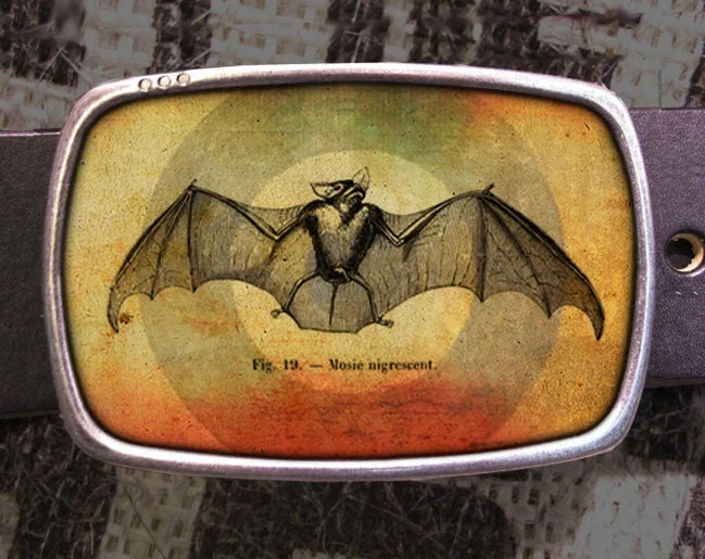 Target Bat Belt Buckle