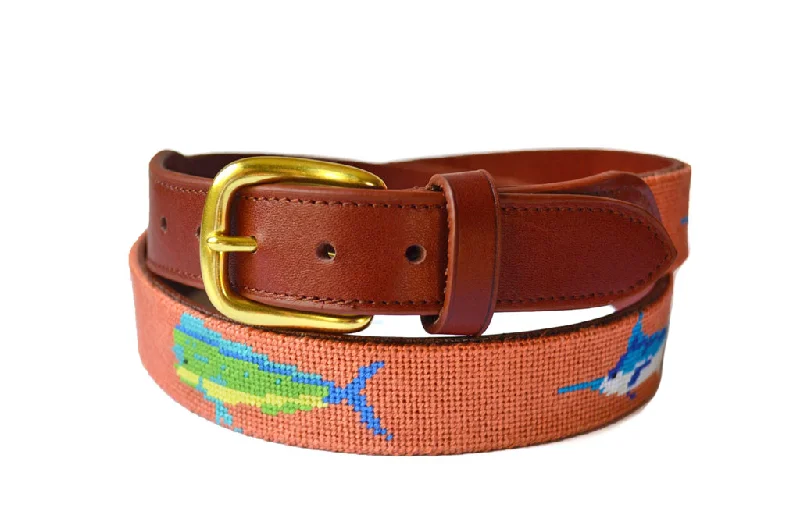 BILL FISH NEEDLEPOINT BELT™