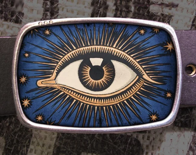 Celestial Evil Eye Belt Buckle