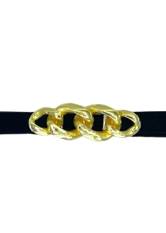 CHAIN LINK BELT BUCKLE