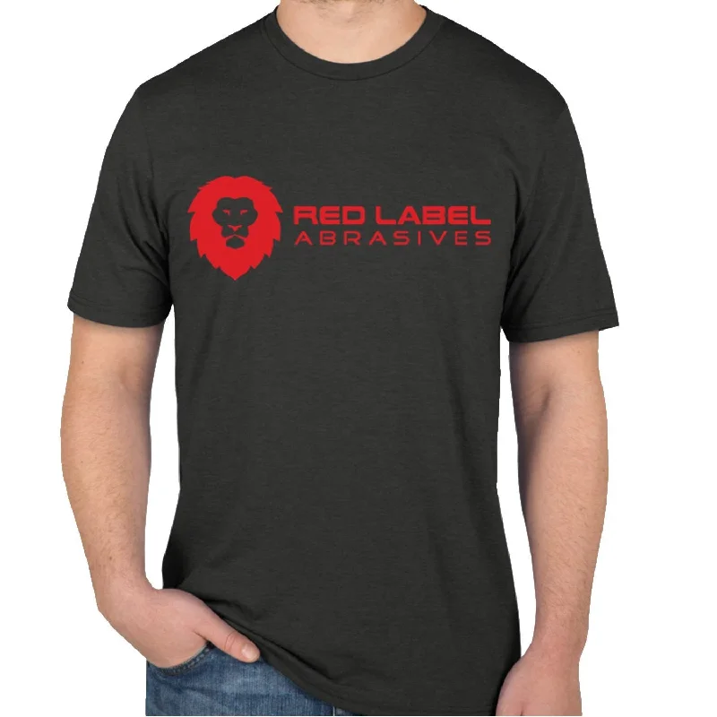 Red Label Abrasives Charcoal T-Shirt