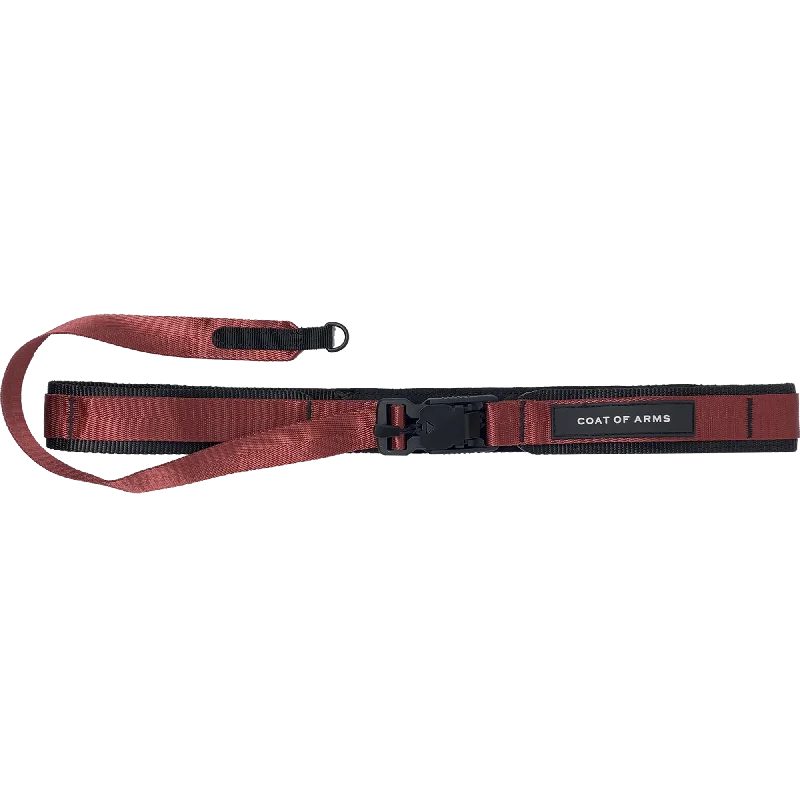 Tech Belt with Stealth Pocket - Burgandy