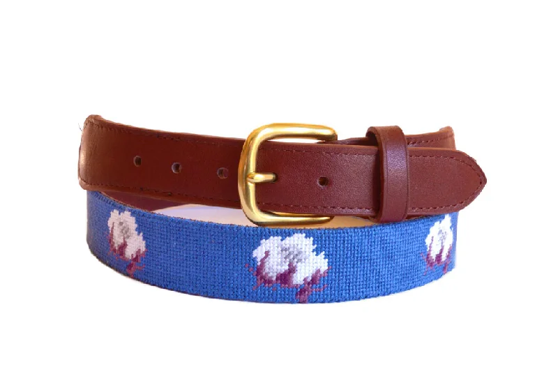 Cotton Boll Children's Needlepoint Belt™