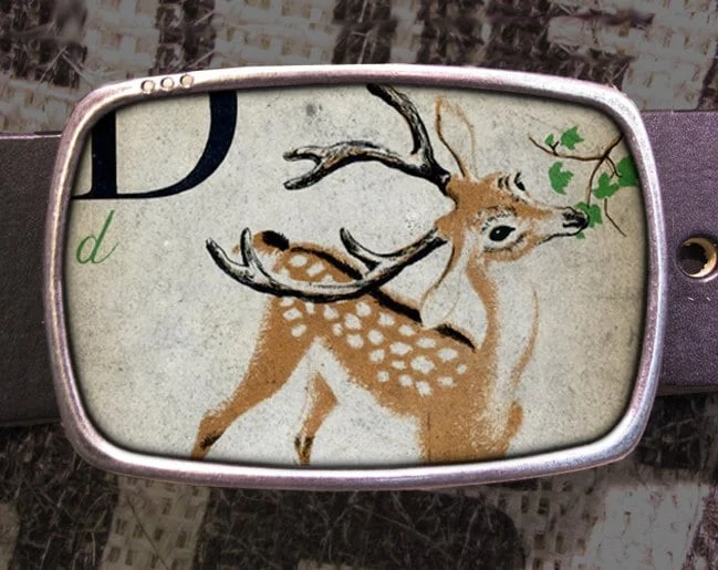 Cute Deer Belt Buckle