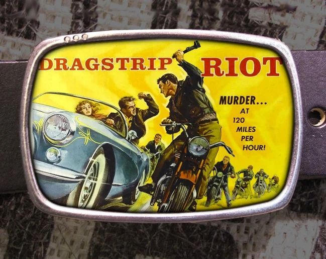 Dragstrip Riot Belt Buckle