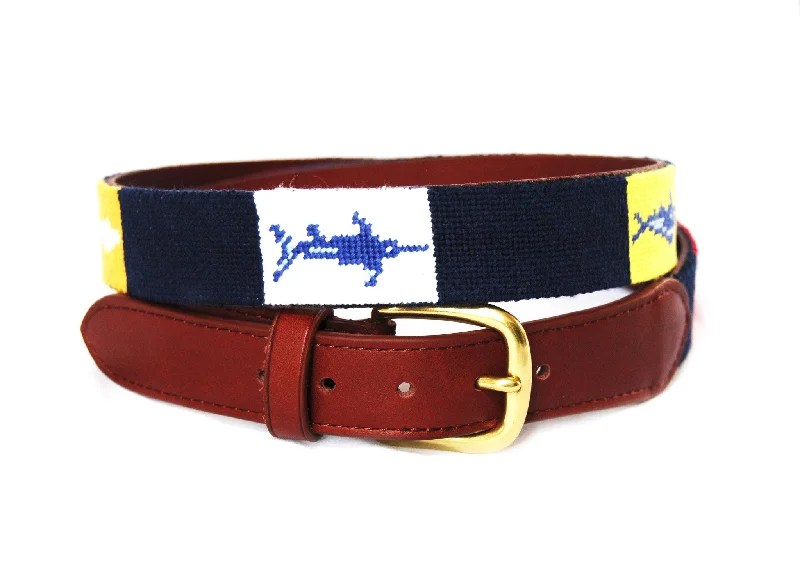 FLAG FISH NEEDLEPOINT BELT™