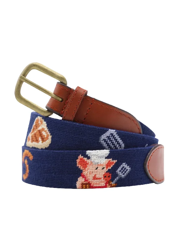 GRILL MASTER NEEDLEPOINT BELT