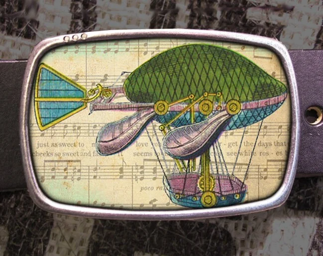 Hot Air Balloon Belt Buckle