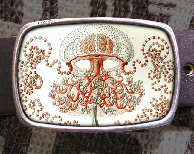 Jellyfish Belt Buckle