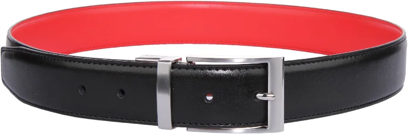 Justinreess England Gabriel In Black Red Belt For Men