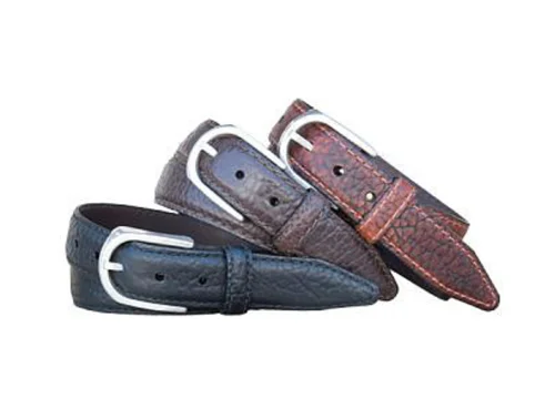 Vintage Bison Men's Peanut Color Pinnacle Bison Belt