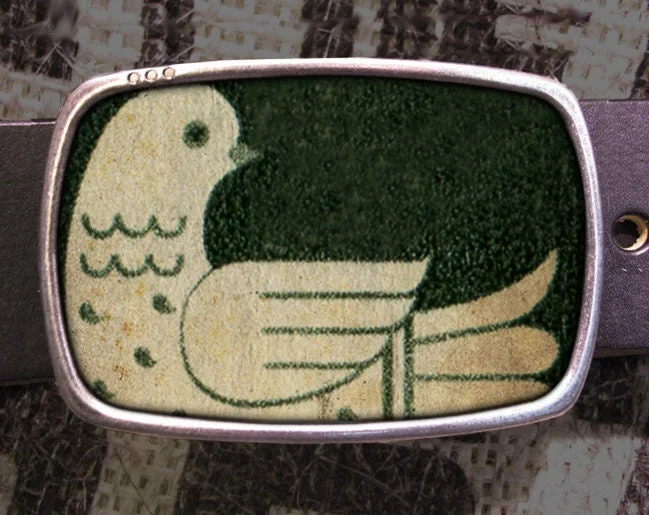 Look Bird Belt Buckle Peace Buckle