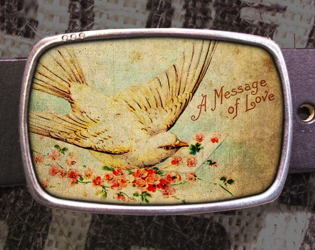 Love Bird Belt Buckle