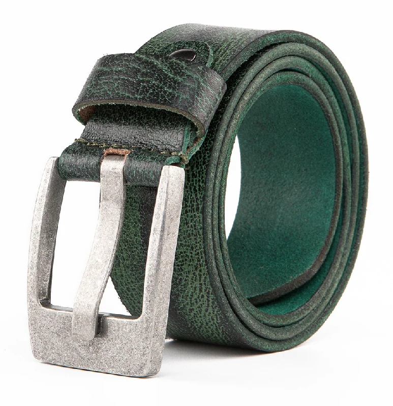 Men’s Genuine Leather Casual Dress Jeans Belts for Men 1.5inch Wide