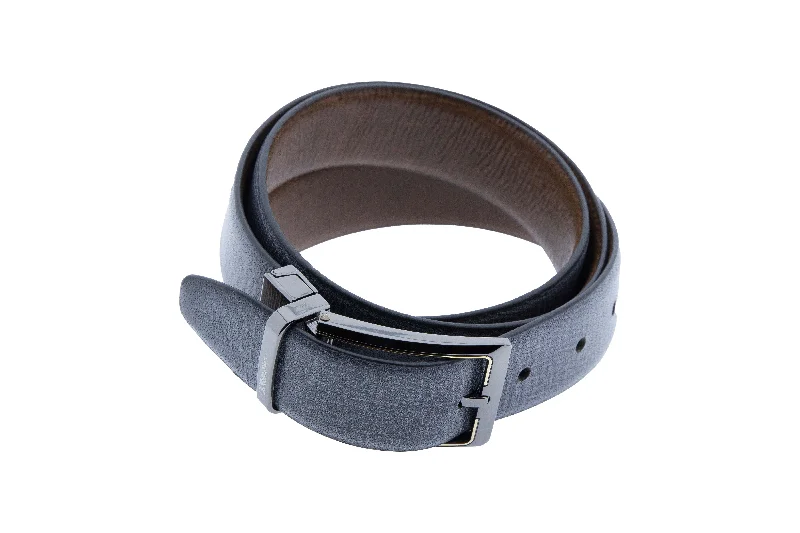 Men’s Genuine Leather Reversible Belt