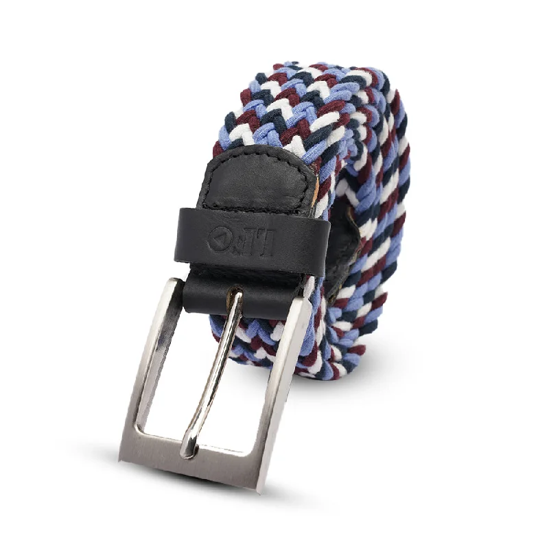 Men's Multicolor Braided Belt