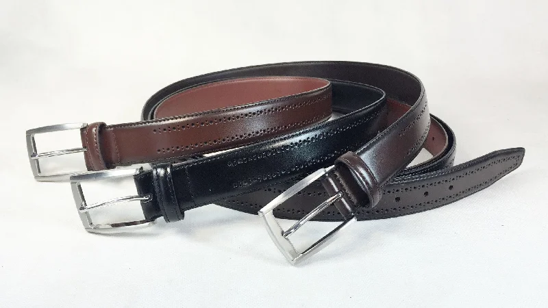 Men's Dress Leather Belt Wholesale LA1193 1 dozen Per PACK