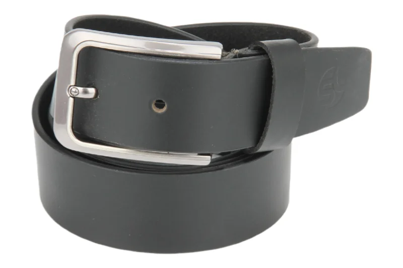 Mens Formal leather Belt 54760 (BLACK)