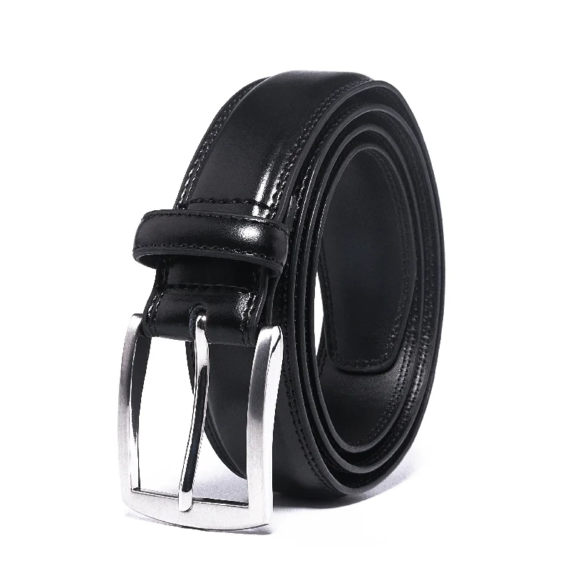 Men's Genuine Leather Dress Belt LA1015 Wholesale 1 dozen Per PACK