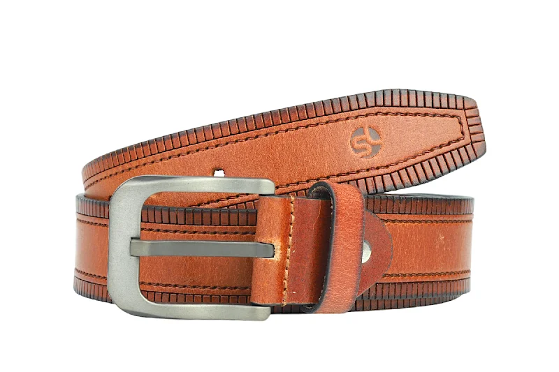 Mens Leather Casual Belt 90809