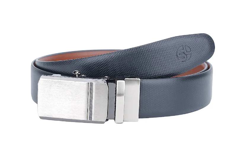 Mens Premium Reversible Autolock leather Belt 911615