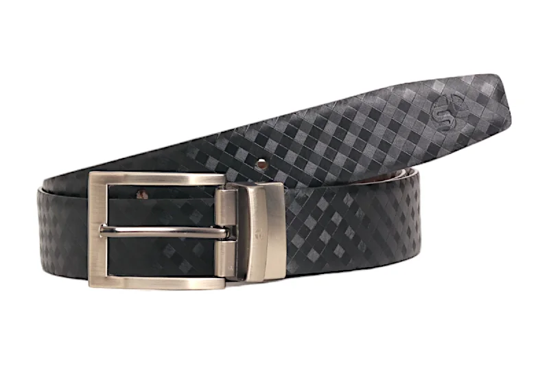 Mens Premium Reversible leather Formal Belt 59106