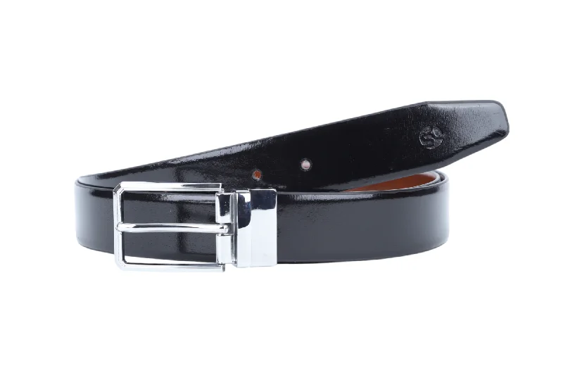 Mens Premium Reversible leather Formal Belt 90728