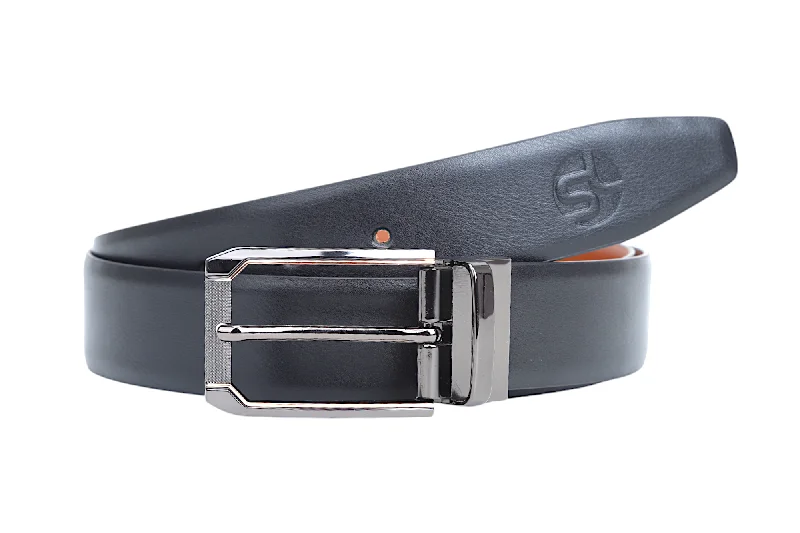 Mens Premium Reversible Leather Formal Belt 913002