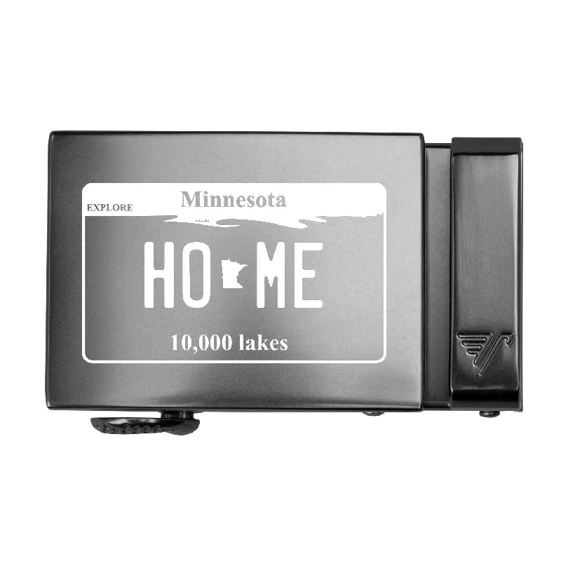 Minnesota License Plate 40mm Buckle