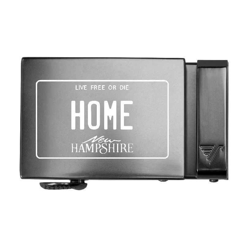 New Hampshire License Plate 40mm Buckle