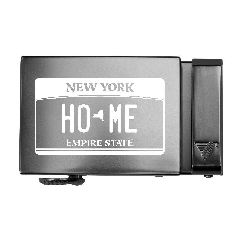 New York License Plate 40mm Buckle