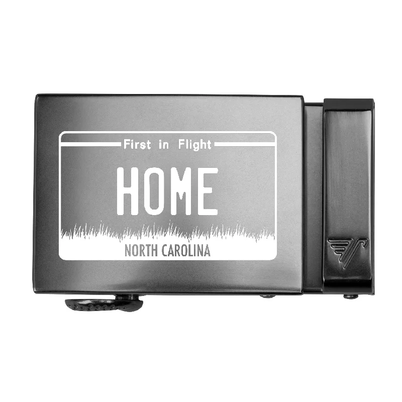 North Carolina License Plate 40mm Buckle