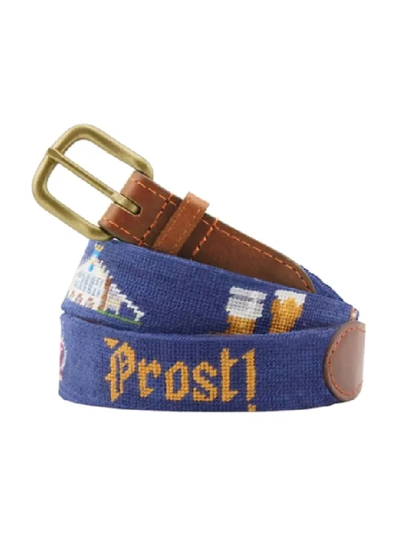 OKTOBERFEST LIFE NEEDLEPOINT BELT