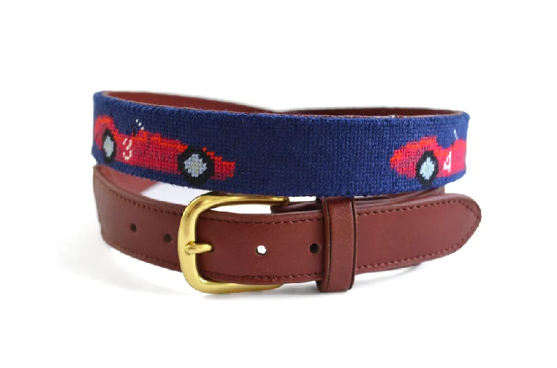 RACE CAR NEEDLEPOINT BELT™