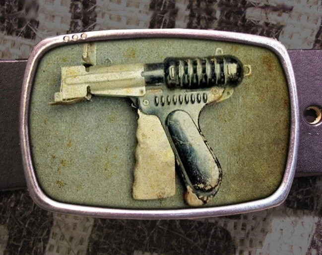 Sci-fi Raygun Belt Buckle