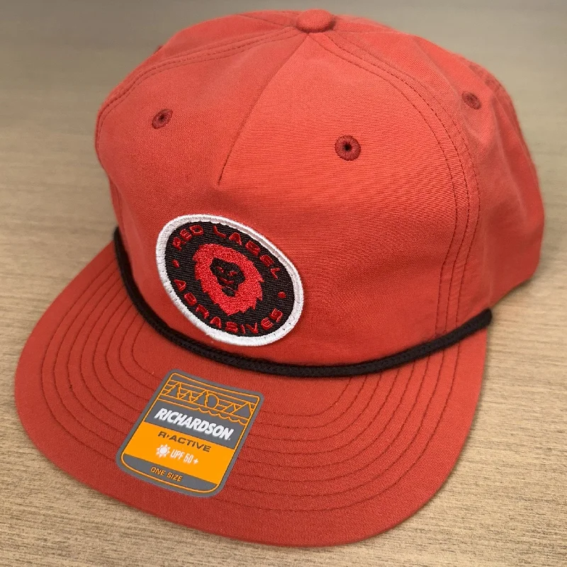 Red Label Dark Orange Flatbill Hat