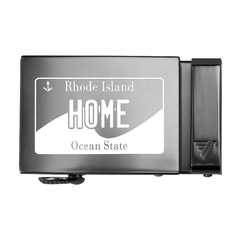 Rhode Island License Plate 40mm Buckle