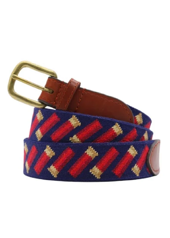 SHOTSHELLS NEEDLEPOINT BELT