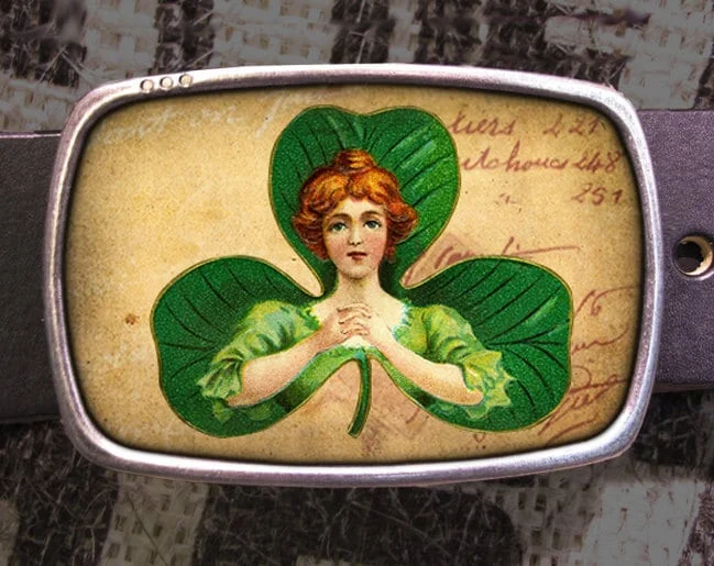 St. Patrick's Day Belt Buckle